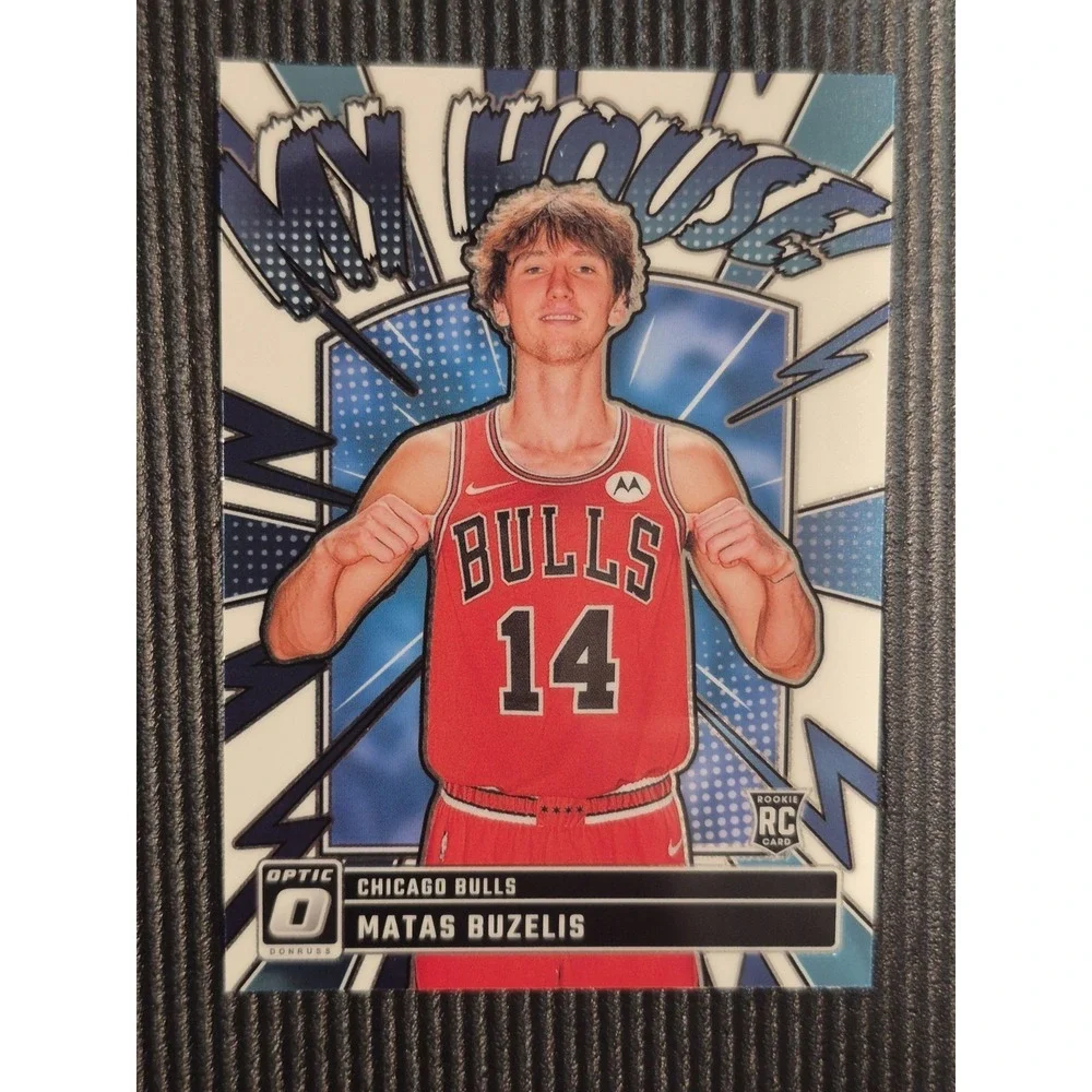 2025 Panini Donruss Optic Matas Buzelis #15 My House (RC) Chicago‎ Bulls